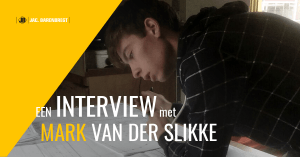 Mark van der Slikke interview stagiair stage Jac Barendregt